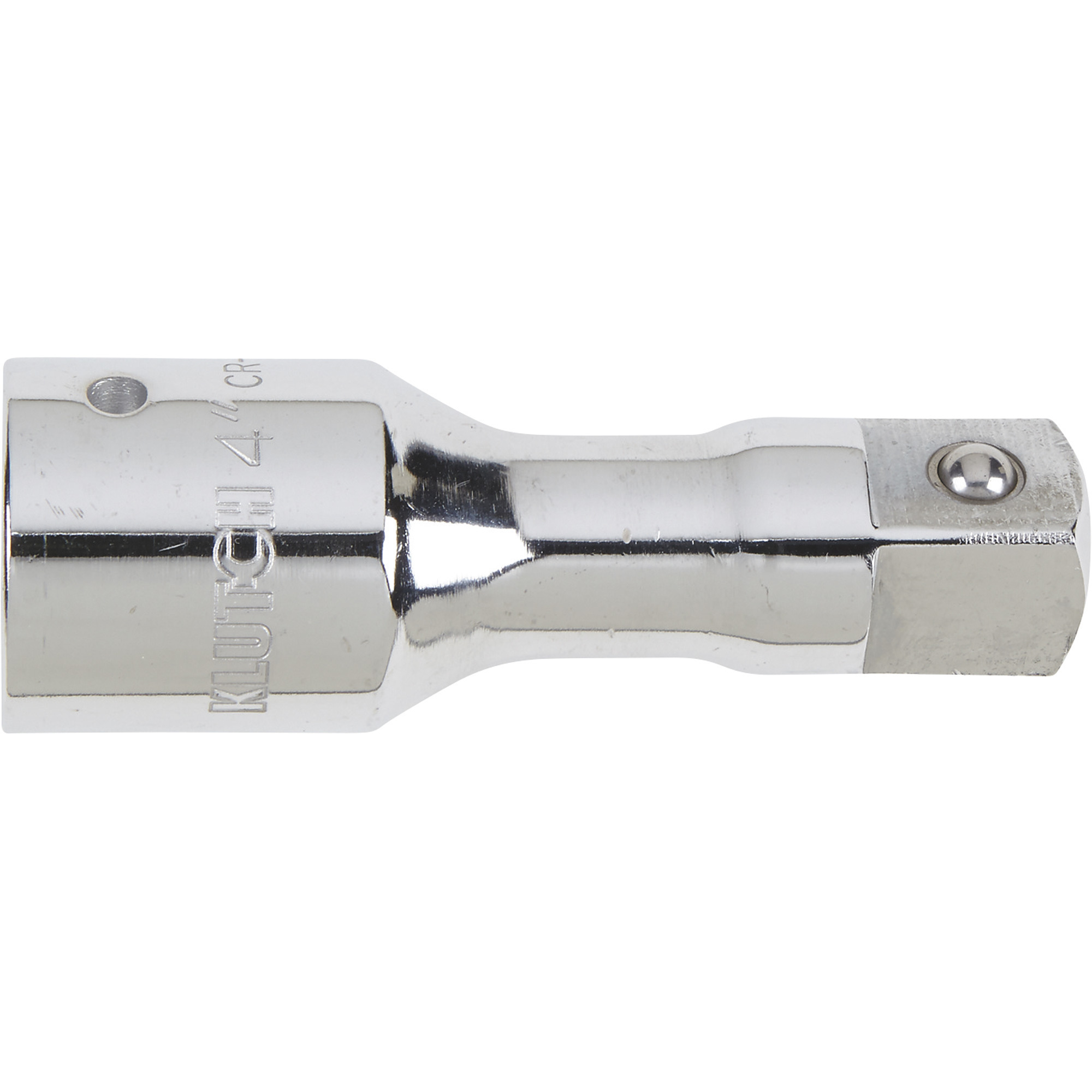 Klutch 4in. Jumbo Socket Extension, 3/4in. Drive, Chrome Vanadium Steel